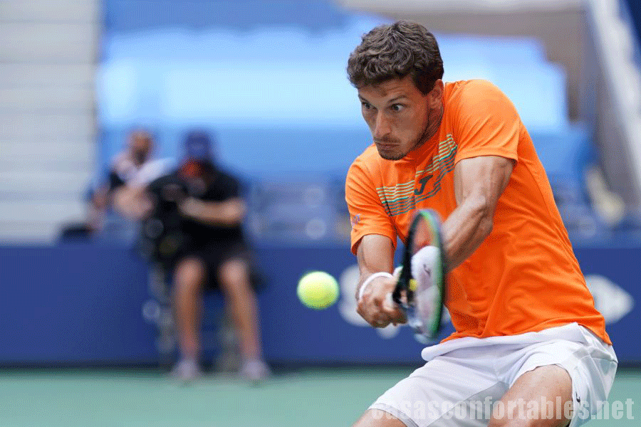 Novak Djokovic นักเทนิสหมายเลขหนึ่งของโลกสามารถเอาชนะปาโบลคาร์เรโนบุสตาและเข้าถึงรอบรองชนะเลิสเฟรนช์โอเพ่น ได้สำเร็จ Novak Djokovic